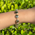 Jay Feder 14k Yellow Gold Lentil Bracelet