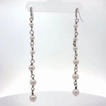 Sterling Silver Freshwater Pearl Dangle Earrings - Jay Feder Jewelers