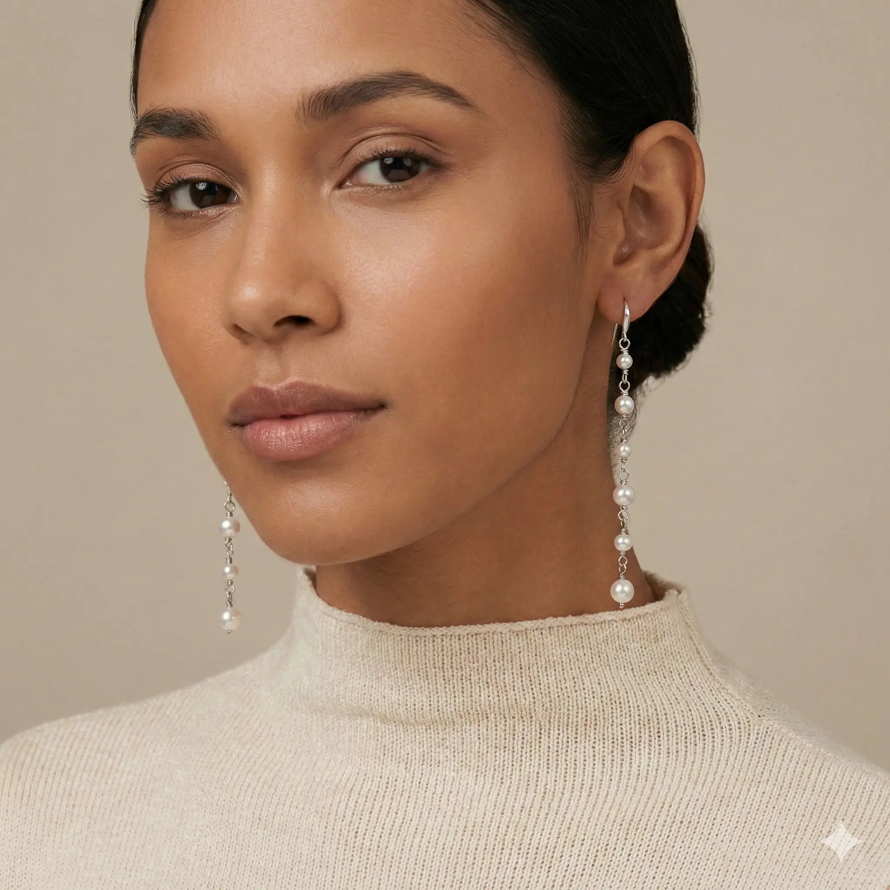 Sterling Silver Freshwater Pearl Dangle Earrings - Jay Feder Jewelers