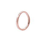 JAY FEDER 18K ROSE GOLD CURVEND BAND RING