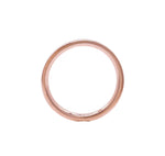 JAY FEDER 18K ROSE GOLD CURVEND BAND RING