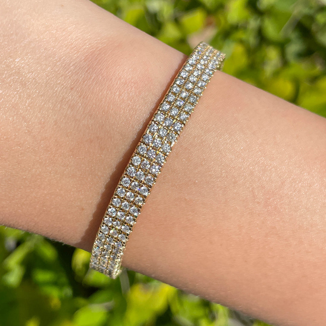 SJX DIAMOND CROSS BRACELET ブレスレット 18K ブレスレット