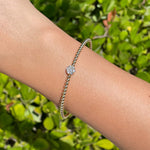 Jay Feder 18k Yellow Gold Diamond Flower Cluster Bangle Bracelet