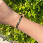 Jay Feder 14k Yellow Gold Emerald cut Diamond Bangle Bracelet