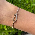 Jay Feder 14k Yellow Gold Diamond Gold Bar Fancy Clasp Bracelet