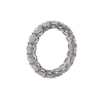 JAY FEDER 14K WHITE GOLD DIAMOND ETERNITY BAND RING