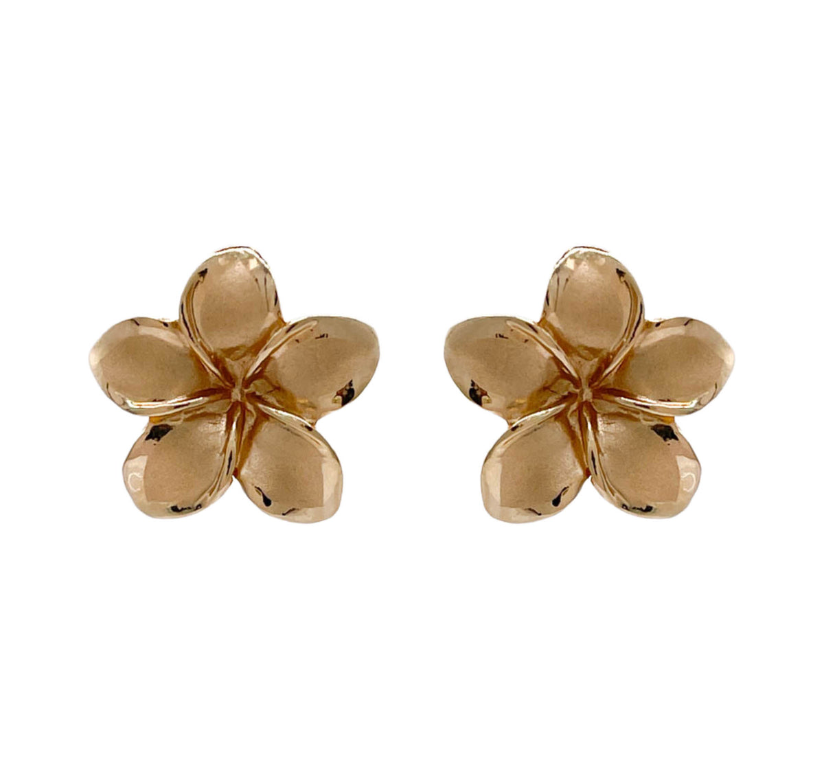Jay Feder 14K Yellow Gold Flower Stud Earrings