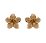 Jay Feder 14K Yellow Gold Flower Stud Earrings