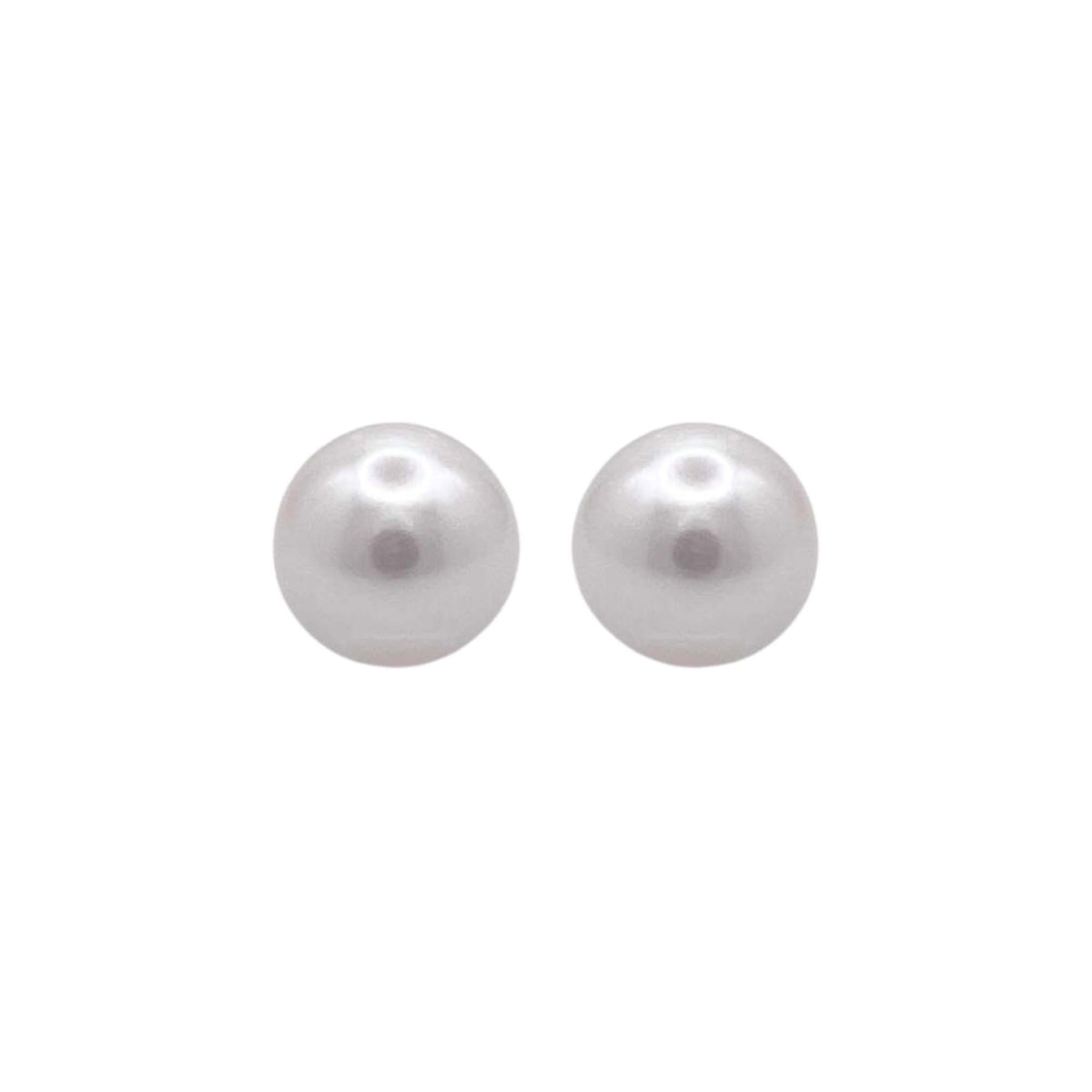 Jay Feder 14k Yellow Gold Pearl Stud Earrings