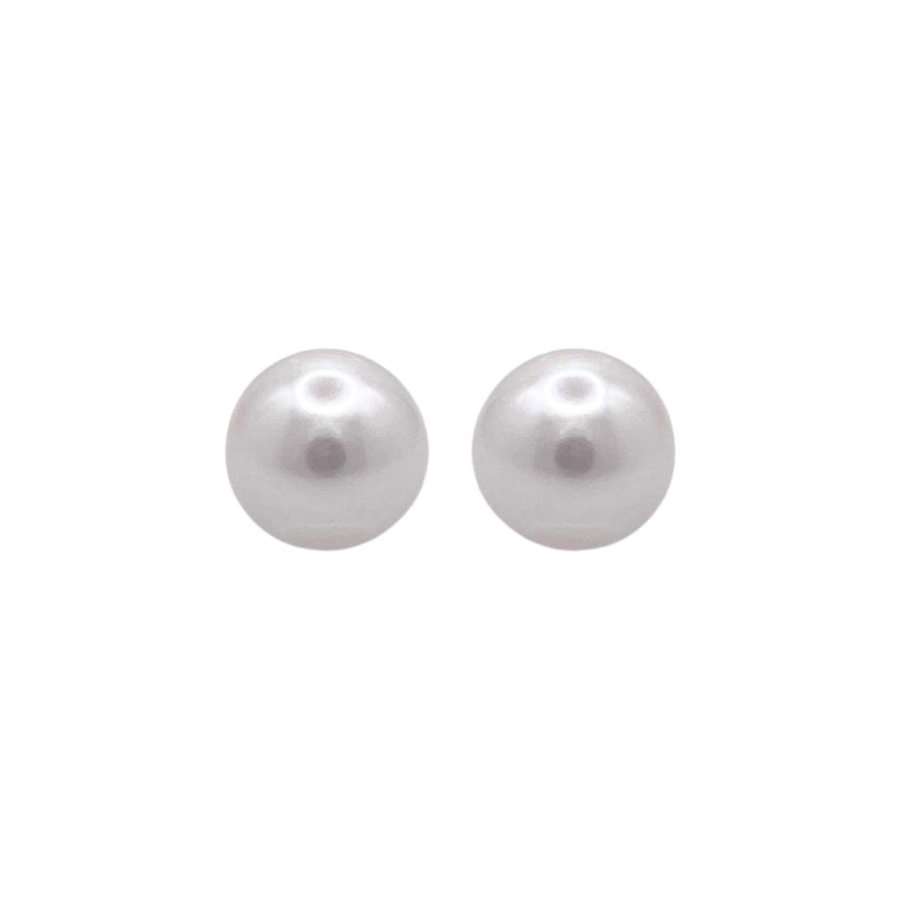Jay Feder 14k Yellow Gold Pearl Stud Earrings
