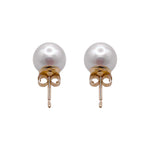 Jay Feder 14k Yellow Gold Pearl Stud Earrings