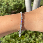 Jay Feder 14k White Gold Diamond Tennis Bracelet