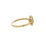 JAY FEDER 14K YELLOW GOLD LAPIS LAZULI DIAMOND RING