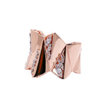 Jay Feder 18k Rose Gold Diamond Wide Cocktail Ring