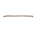 Jay Feder 18k Yellow Gold Diamond Tennis Bracelet