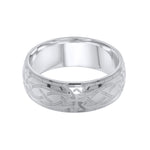 Jay Feder Black Ceramic Laser Pattern Ring - Jay Feder Jewelers