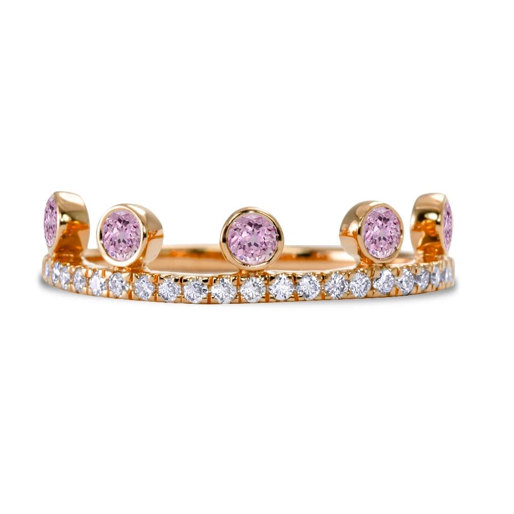 STARJEWELRY＊K10 DIAMONDPINKIERING DIAMOND PINKIE RING(2JR0548)K10 ピンキーリング｜スター