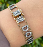 Eden Presley 14KY Custom Names Bracelet