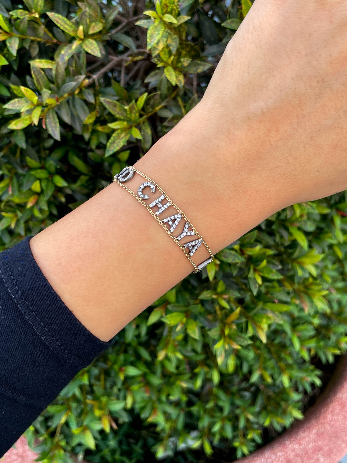 Eden Presley 14KY Custom Names Bracelet