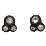 Todd Pownell 14K Gold Diamond Earrings