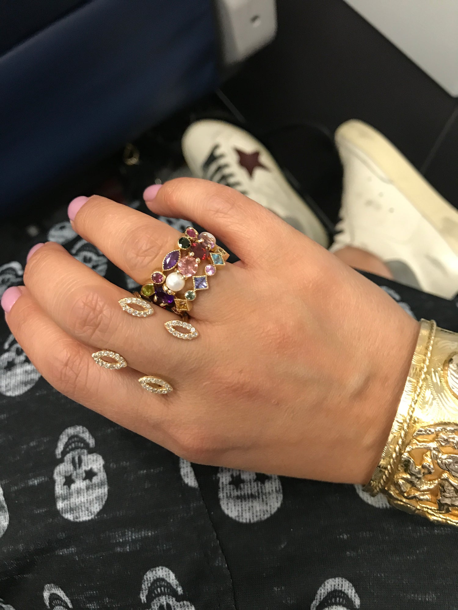 Eden Presley 14K Yellow Gold Multi Candy Band