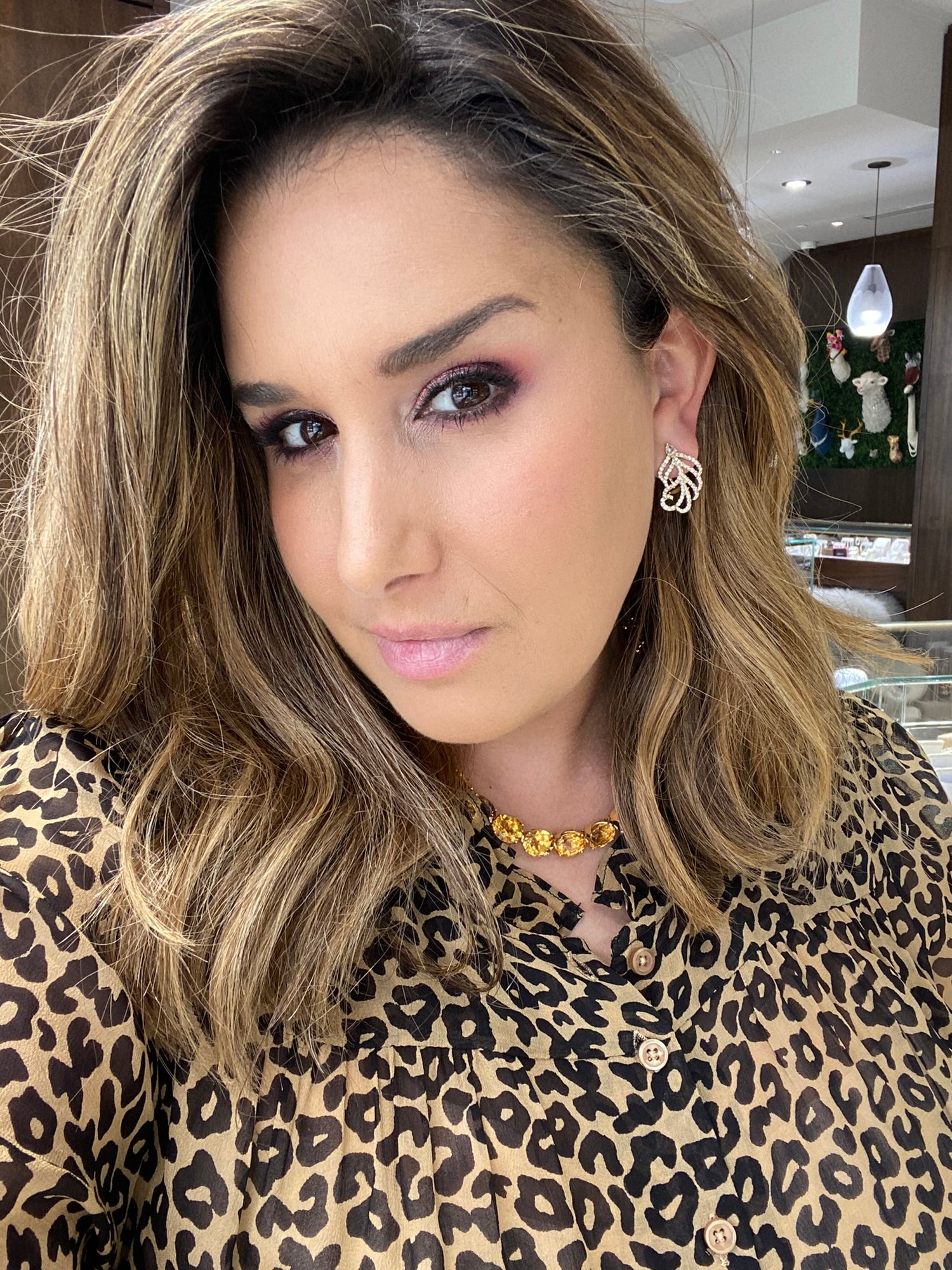 Sutra 18K Yellow Gold Feather Collection Small Diamond Earrings - Jay Feder Jewelers - Engagement rings - Custom Jewelry - We buy estate jewelry