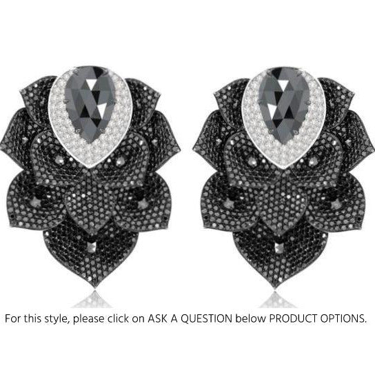 Sutra 18K White Kashmir collection opal ruby Earrings - Jay Feder Jewelers - Engagement rings - Custom Jewelry - We buy estate jewelry