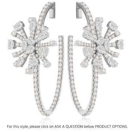Sutra 18K White Gold Fireworks Collection Sapphire Diamond Oval Hoop Earrings