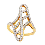 Kavant & Sharart 18k yellow gold diamond Talisman Ring