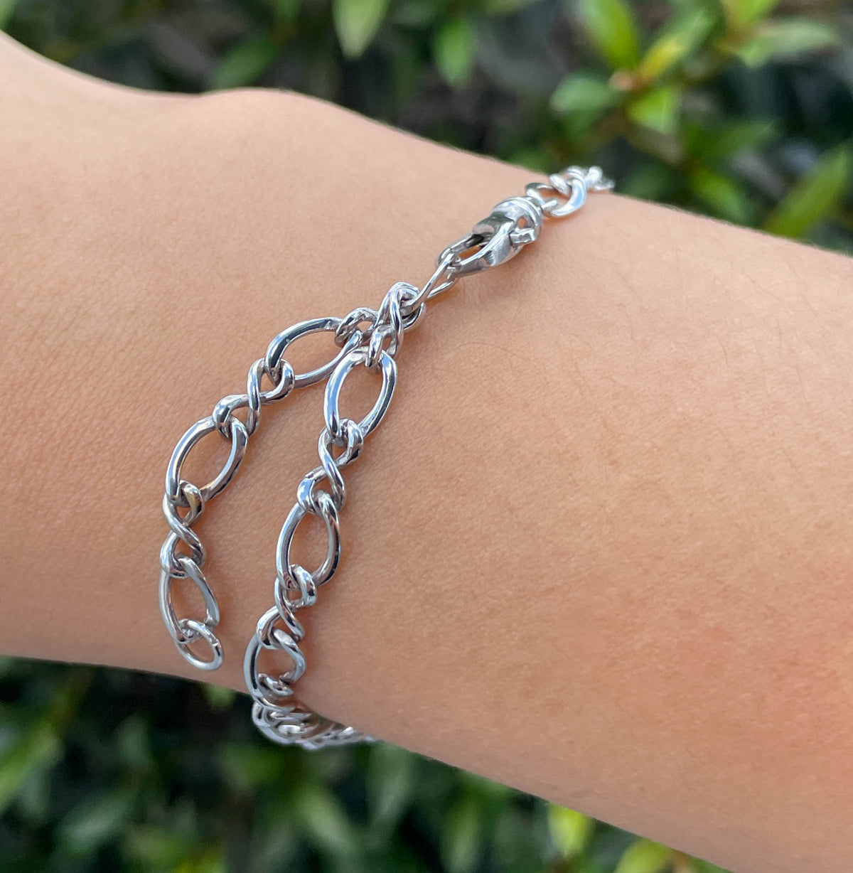 Jay Feder 14K Yellow Gold Figaro Link Bracelet