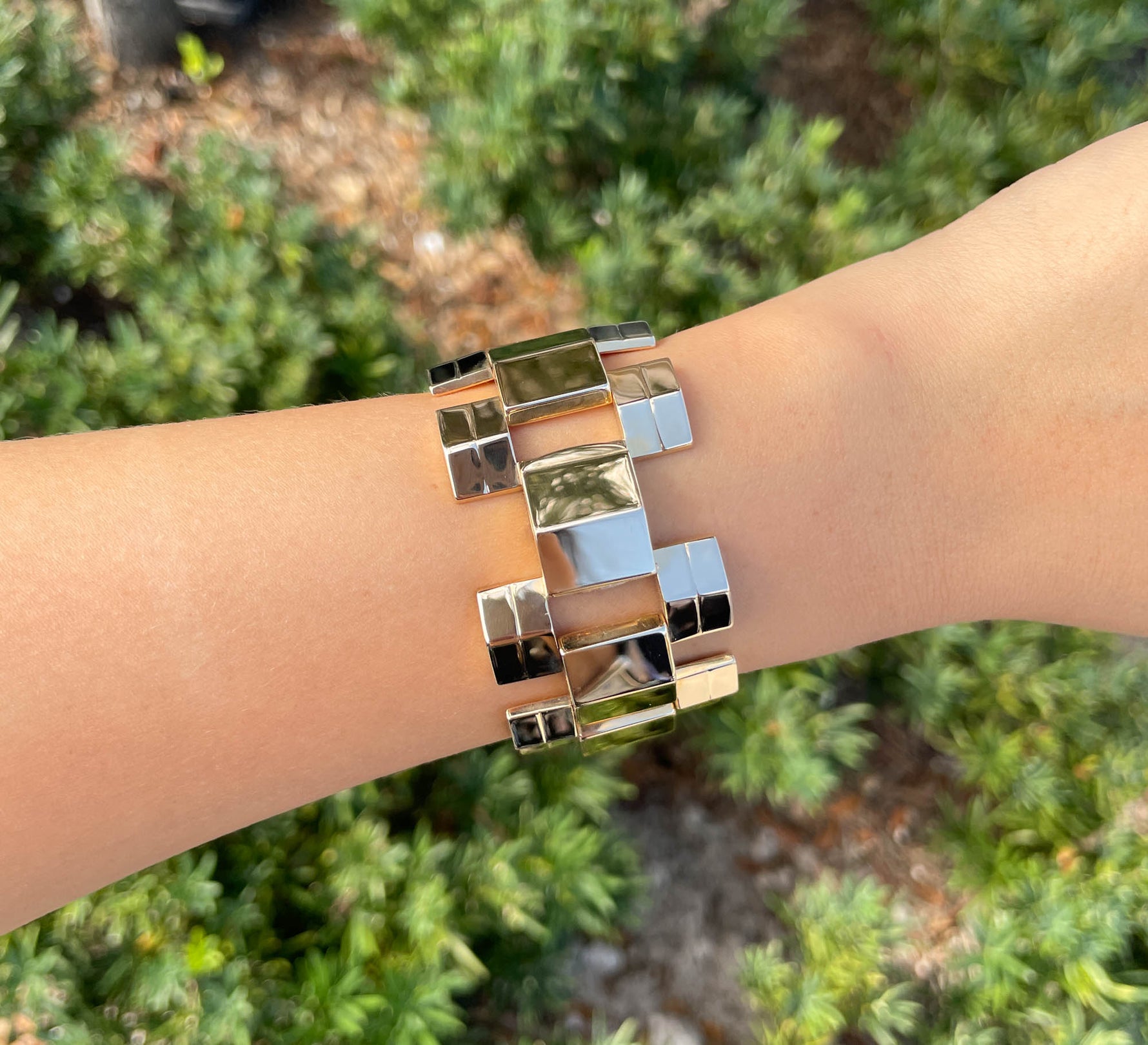 Jay Feder 14K Yellow Gold Art Deco Bracelet