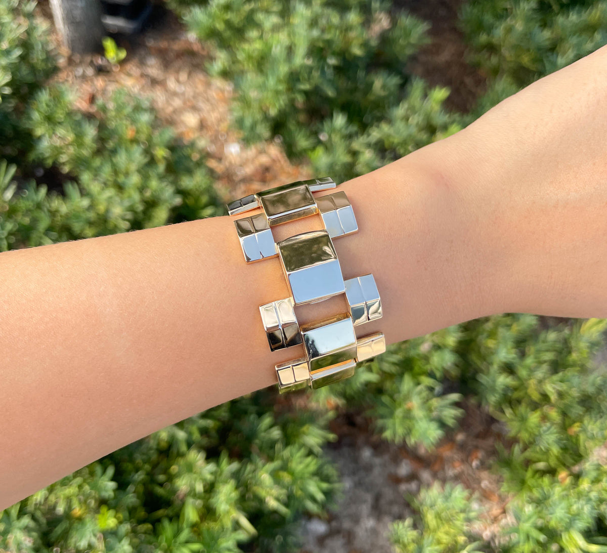 Jay Feder 14K Yellow Gold Art Deco Bracelet