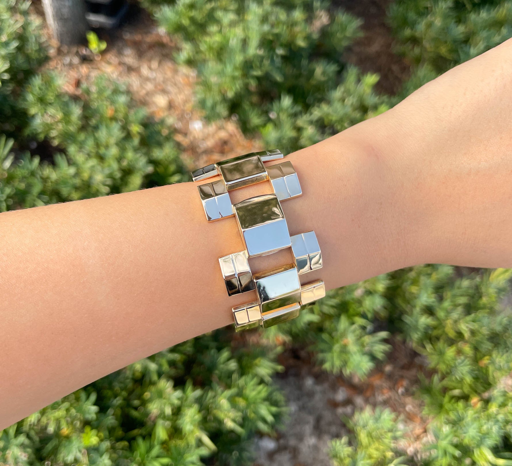 Jay Feder 14K Yellow Gold Art Deco Bracelet