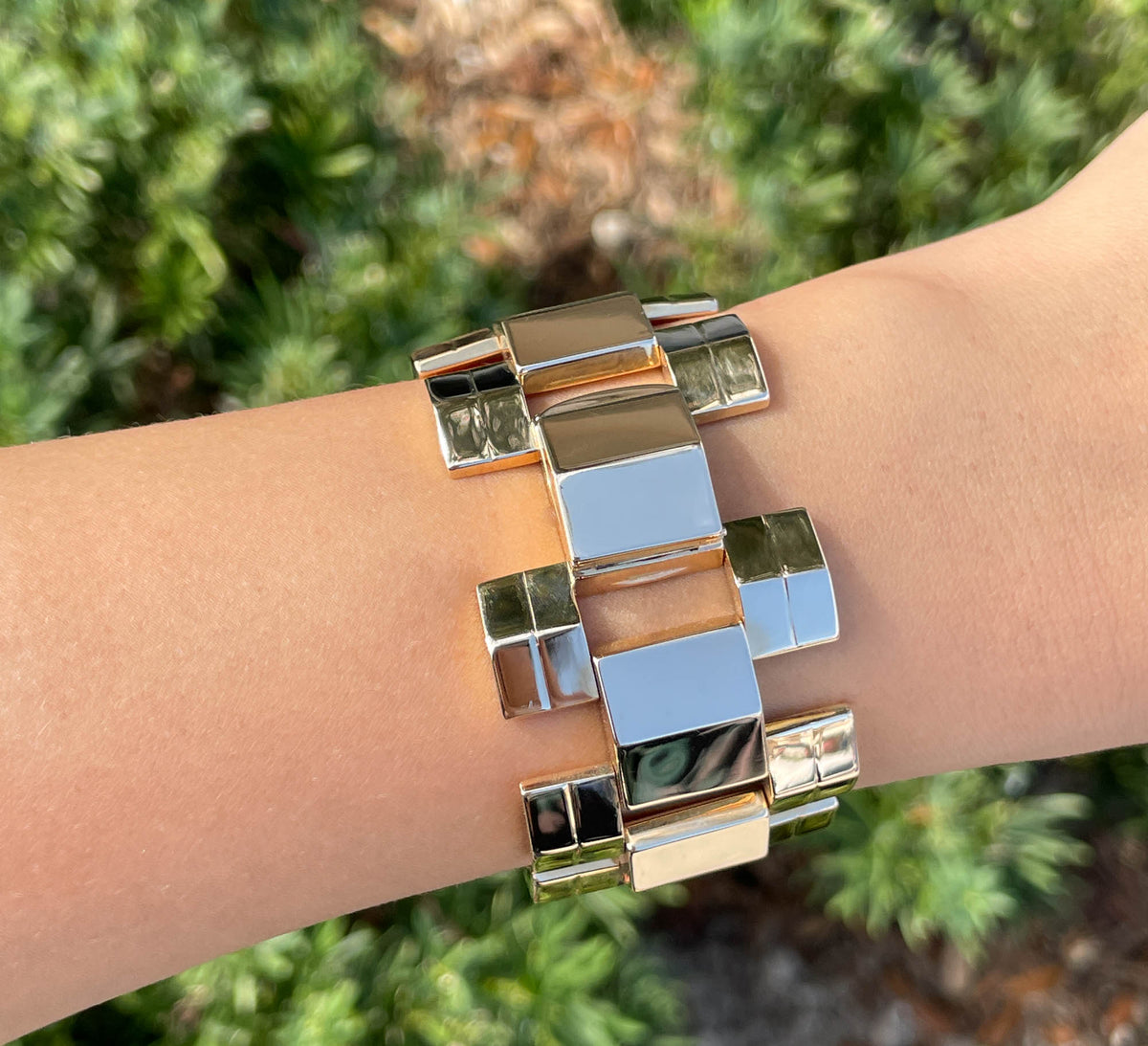 Jay Feder 14K Yellow Gold Art Deco Bracelet