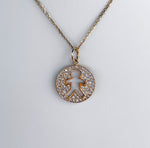 Jay Feder 14K Yellow Gold Diamond Boy Charm Bracelet