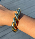 Jay Feder 14K Yellow Gold San Marco Link Bracelet