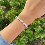 JAY FEDER 14K TWO TONE GOLD DIAMOND CUFF BRACELET