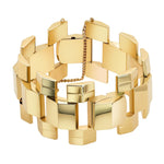 Jay Feder 14K Yellow Gold Art Deco BraceletJay Feder 14K Yellow Gold Art Deco Bracelet