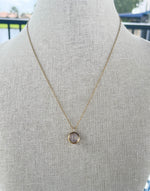 Moritz Glik 18K Yellow Gold Diamond Sapphire shaker Necklace