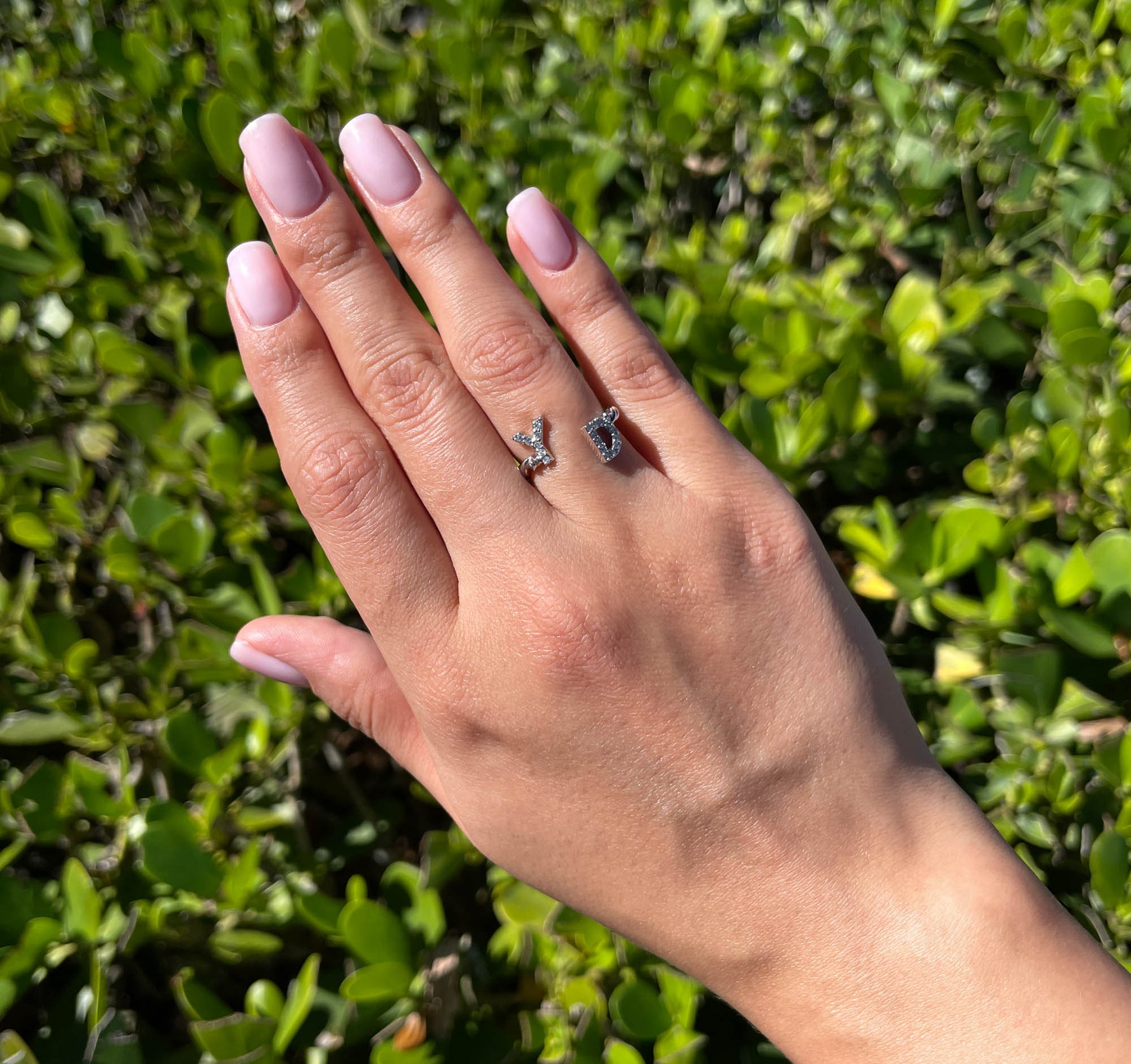 Eden Presley 14KW Custom Twist Shank Ring Y-D