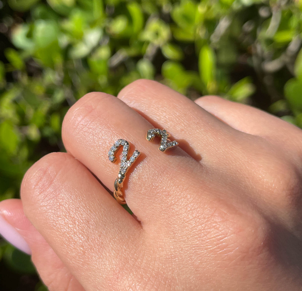 Eden Presley 14K Yellow Gold Custom Twist Ring