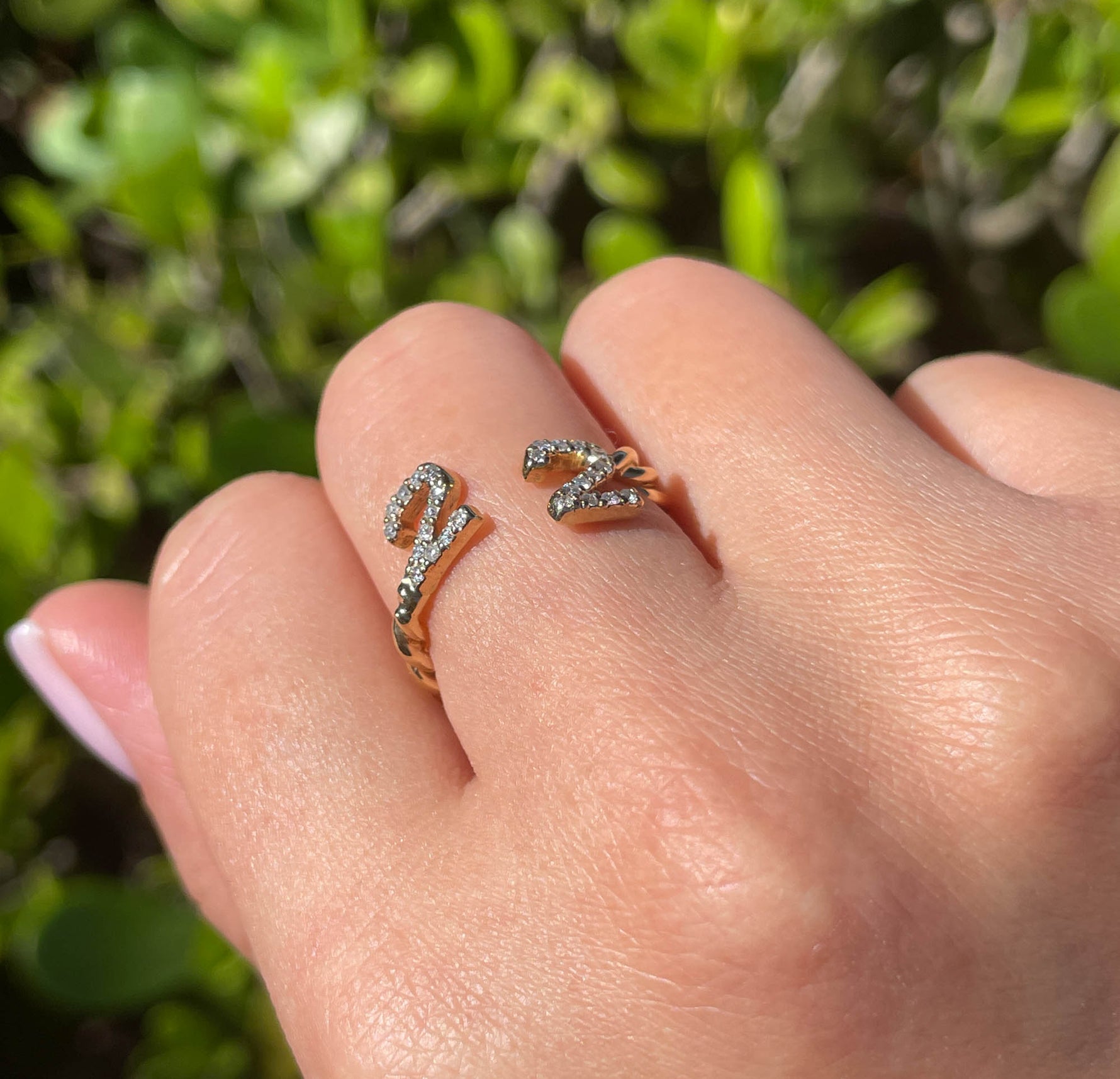 Eden Presley 14K Yellow Gold Custom Twist Ring