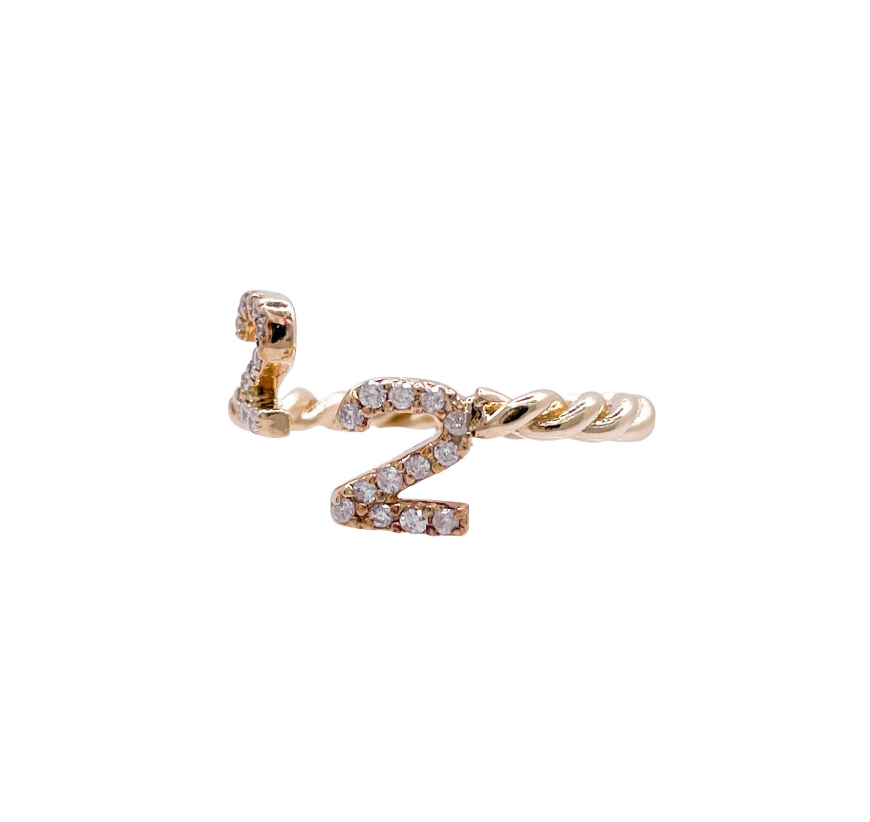 Eden Presley 14K Yellow Gold Custom Twist Ring