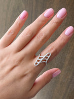 Kavant & Sharart 18k yellow gold diamond Talisman Ring