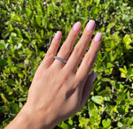 JAY FEDER 14K WHITE GOLD DIAMOND ETERNITY BAND RING